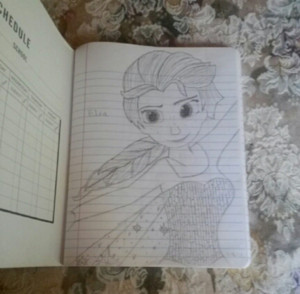  My Elsa Drawing