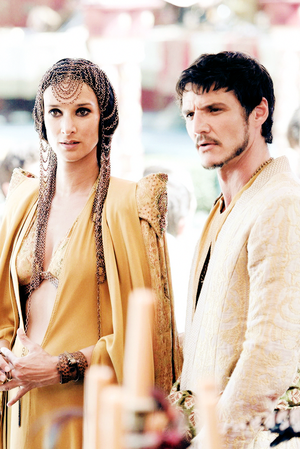 Oberyn Martell and Ellaria Sand