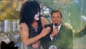  Paul Stanley and Jimmy Fallon