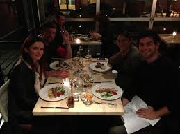  Silas and Bree having makan malam with David and Bitsie