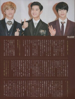 Taemin in Japão Magazine