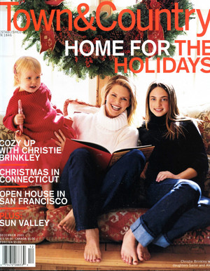  Town and Country magazine, December 2001