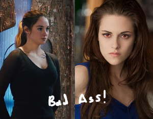  Tris Prior and Bella Cullen...Bad 屁股 Chicks