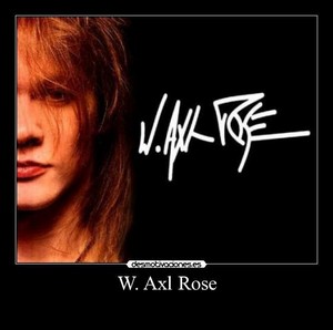  W. Axl Rose