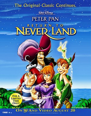 Walt ডিজনি Posters - Peter Pan 2: Return to Never Land
