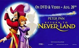 Walt डिज़्नी Posters - Peter Pan 2: Return to Never Land