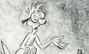  Walt ディズニー Sketches - Harold the Merman