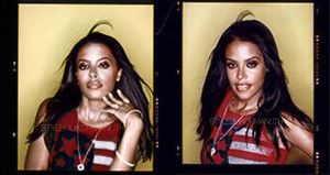 Aaliyah photographed by Hamish Brown *RARE*