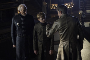  tommen with jaime and tywin