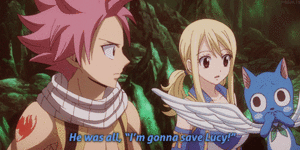 "I'm gonna save Lucy~"