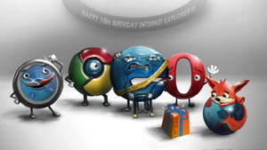 15th Birthday For IE