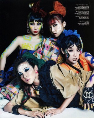 2ne1 for Vogue Korea