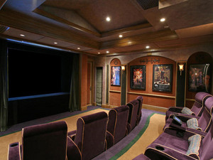 A Private Home Movie Theatre