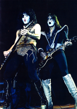 Ace Frehley and Paul Stanley