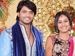 Ashish with his wife