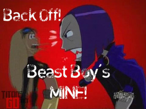 Back Off Beast Boy's MINE!!!