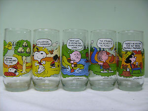  Charlie Brown Drinking Glasses