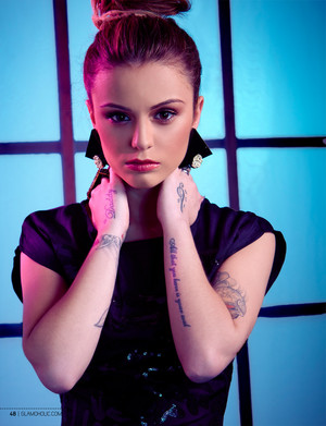  Cher Lloyd "GLAMOHOLIC" fotografia Shoot (2014)