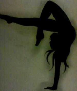  Contortionist silhouette