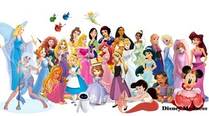 Disney Female Lead Characters 