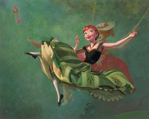  Disney Fine Art - Art Imitates Art da Jim Salvati