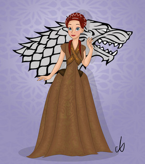  Disney-ized Sansa Stark
