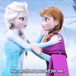  Elsa/Anna Sacrifice Gif