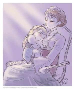  Elsa and her mother