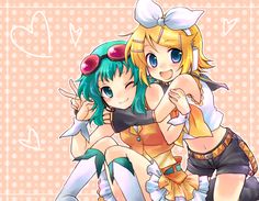 Gumi and Rin