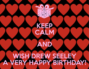  Happy Birthday, Drew Seeley!❤