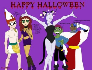Happy Halloween from Teen Titans