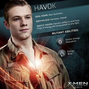  Havok / Alex Summers 'X-men: Days of Future Past' Dossier