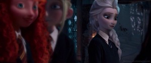 Hogwarts Merida, Astrid and Elsa
