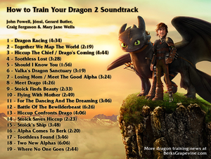 How To Train Your Dragon 2 Track Listing
