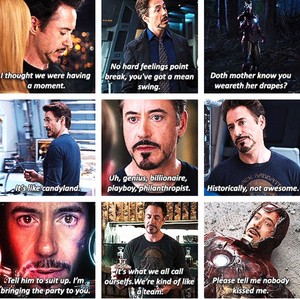 Iron Man- The Avengers Quotes