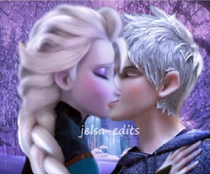  Jack and Elsa- The किस