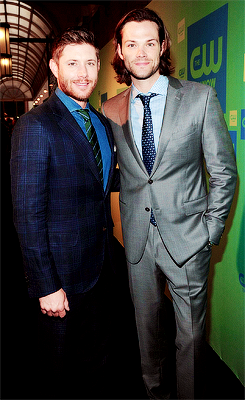  Jensen and Jared at the CW Network's 2014 Upfront Presentation