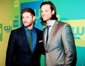  Jensen and Jared at the CW Network's 2014 Upfront Presentation