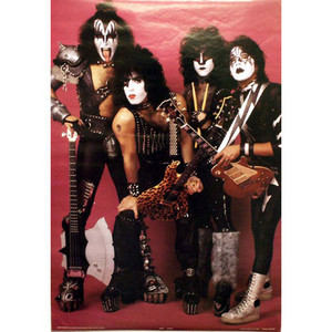  吻乐队（Kiss） ~Paul, Eric, Gene and Ace