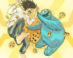  엘 and the Cookie Monster