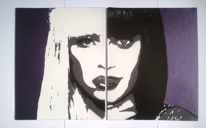  Lady Gaga And Jessie J Stencils