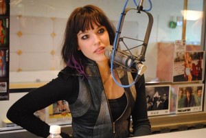  Lzzy Hale at the studio