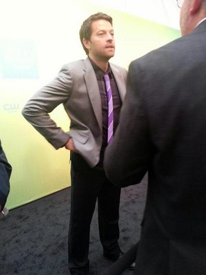  Misha at CW Upfronts