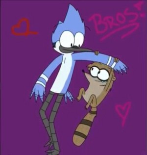  Mordecai and Rigby are bros 4 ever