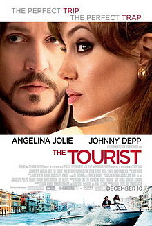  Movie Poster For The 2010 Film, "The Tourist"