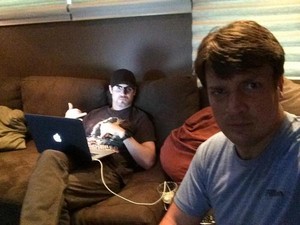 Nathan and Eddie-Live twitting(May 12,2014)