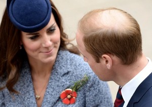  Prince William and Kate Mark ANZAC 日