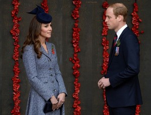  Prince William and Kate Mark ANZAC dia
