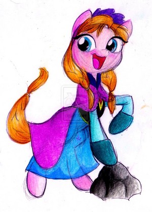  Princess Anna poni, pony