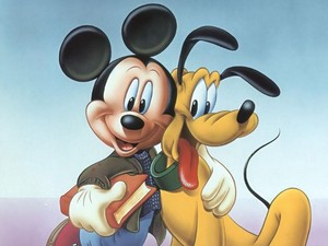  Walt Disney Bilder - Mickey & Pluto